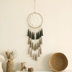 Macrame Dream Catcher Wall Hanging - Large Dreamcatchers Boho Chic Wall Decor,😁